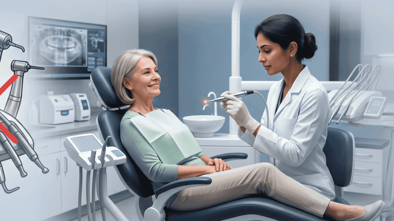 Minimally Invasive Dentistry Replacing Traditional Drilling | Pristine Smiles Bangalore